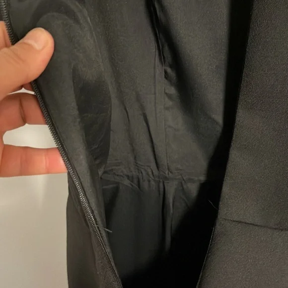 Erica Cavallini black V neck Cocktail dress - Picture 11 of 16